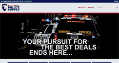 Desktop Screenshot of nationalpolicesupply.com